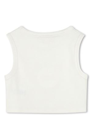 white cotton top CHLOE' KIDS | C20482117